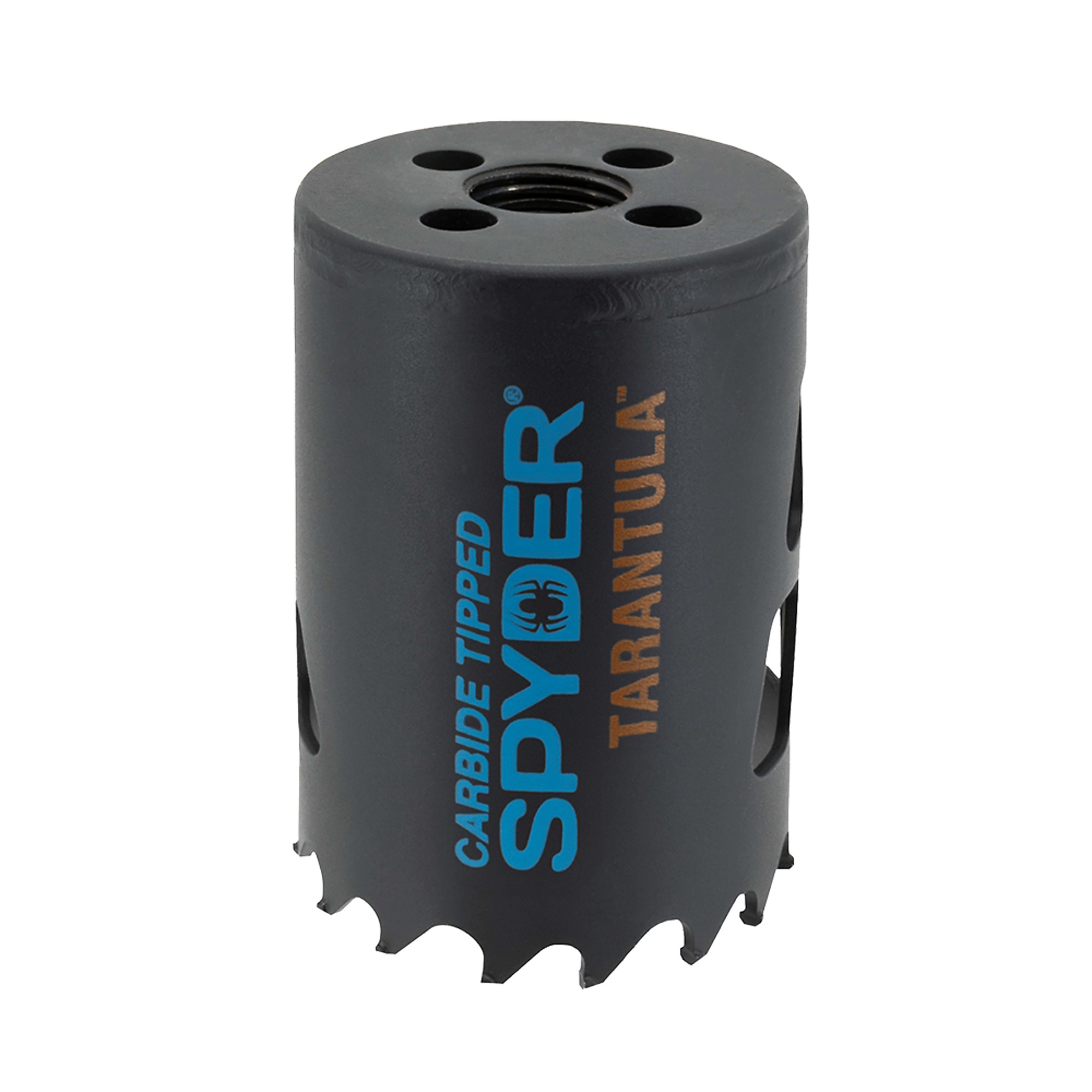SPYDER Rapid Core Eject™ Tarantula™, 1-7/8in. Carbide Tipped Metal/Wood Cutting Hole Saw, Included (qty.) 1 Model# 600904CF